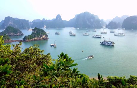 Dao Ti Top, Ti Top Island in der Ha-Long-Bay in Vietnam