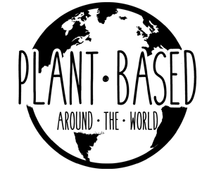 Plant Based Around The World Logo Globe globus welt vegan reisen